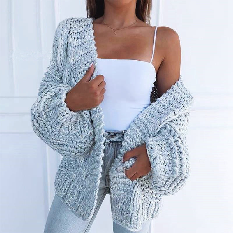 Women's autumn winter cardigan sweater