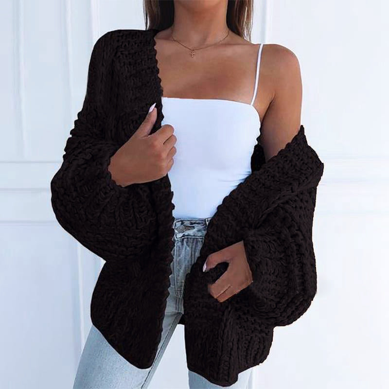 Women's autumn winter cardigan sweater