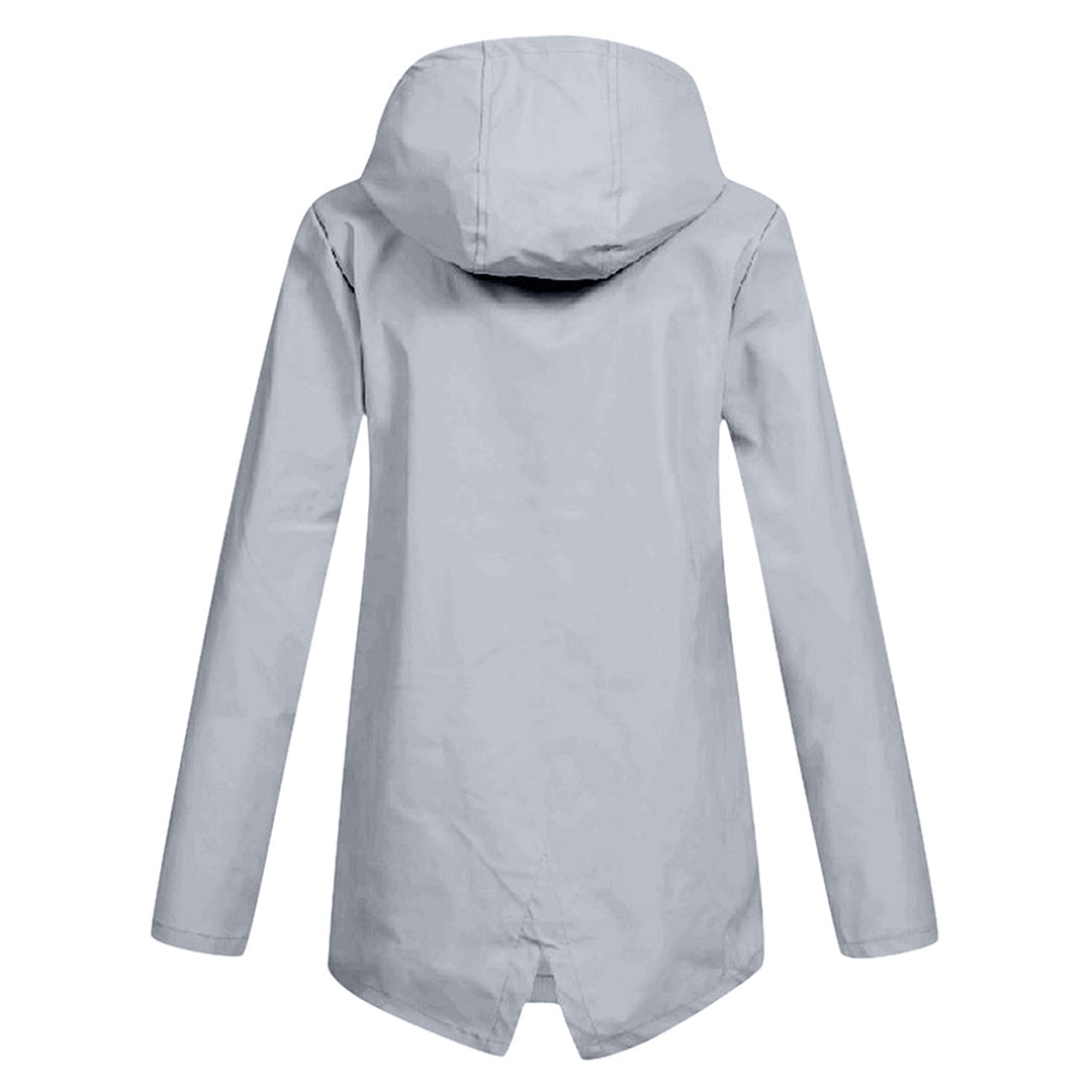 Women's mid-length jacket for autumn and winter