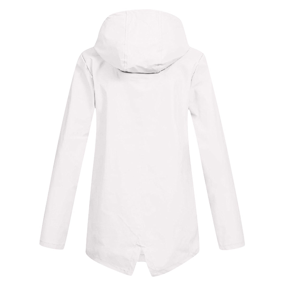 Women's mid-length jacket for autumn and winter