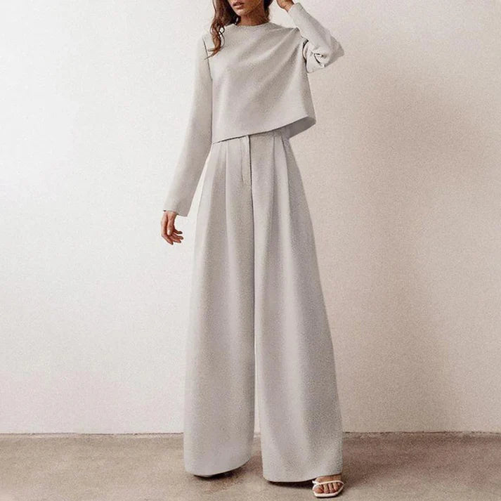 Women's elegant loose two-piece set