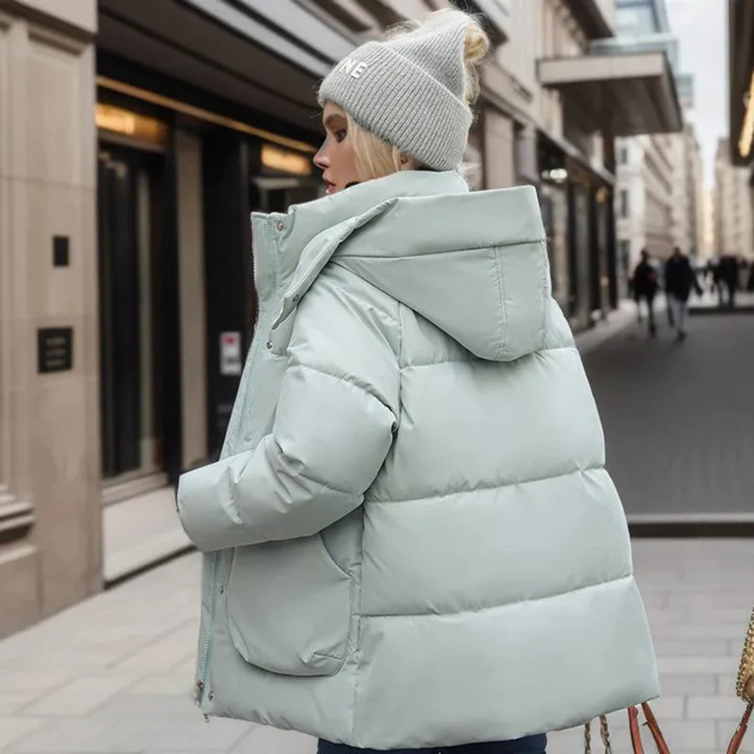 Stylish padded winter coat for women