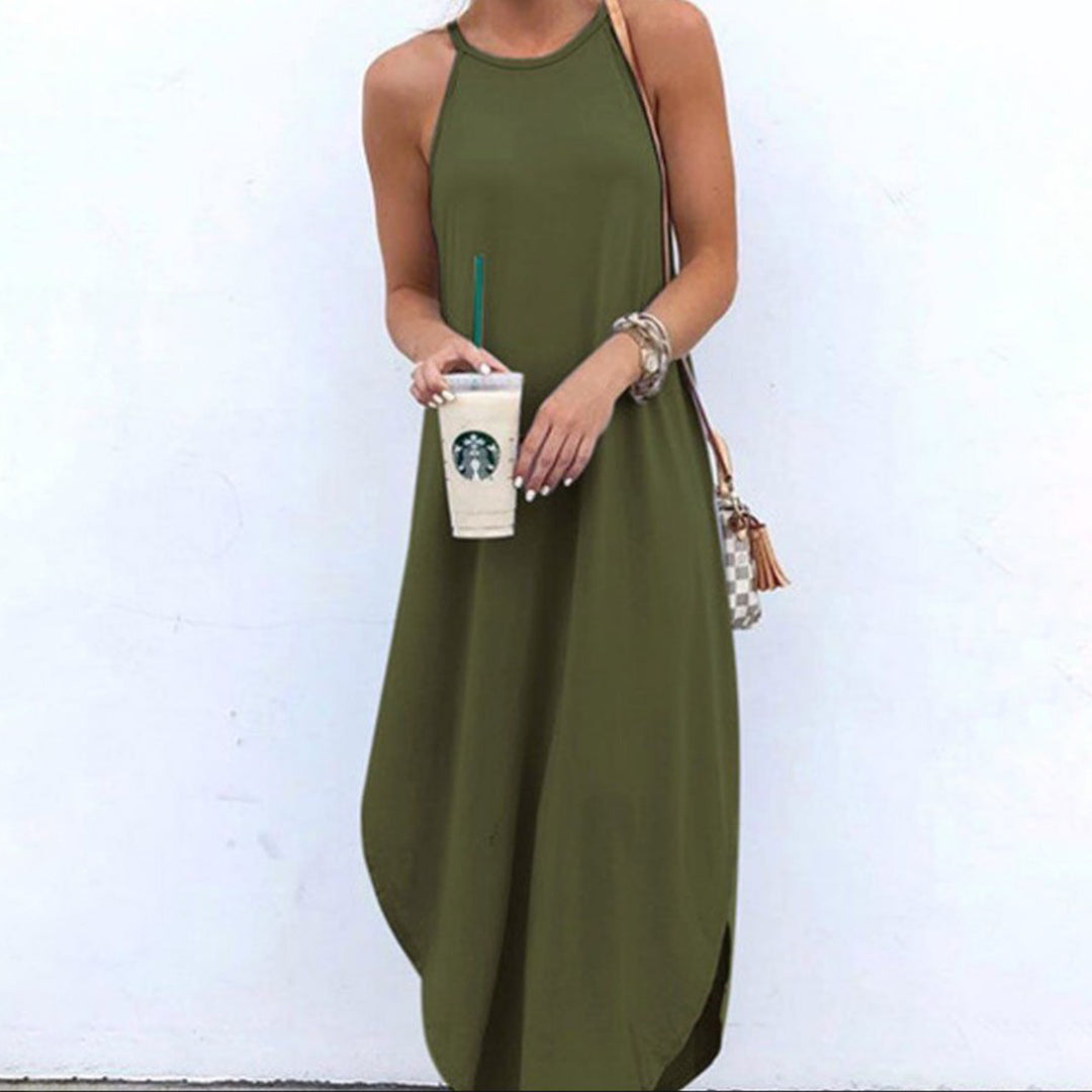 Ursa - Stylish Casual Dress with Spaghetti Straps