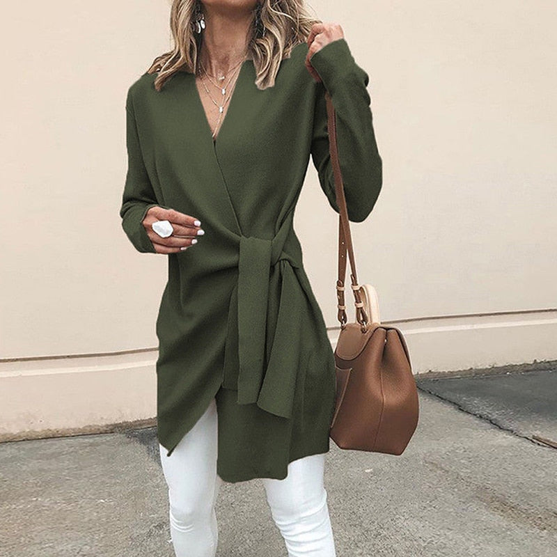 Julia Casual Blazer with adjustable waist