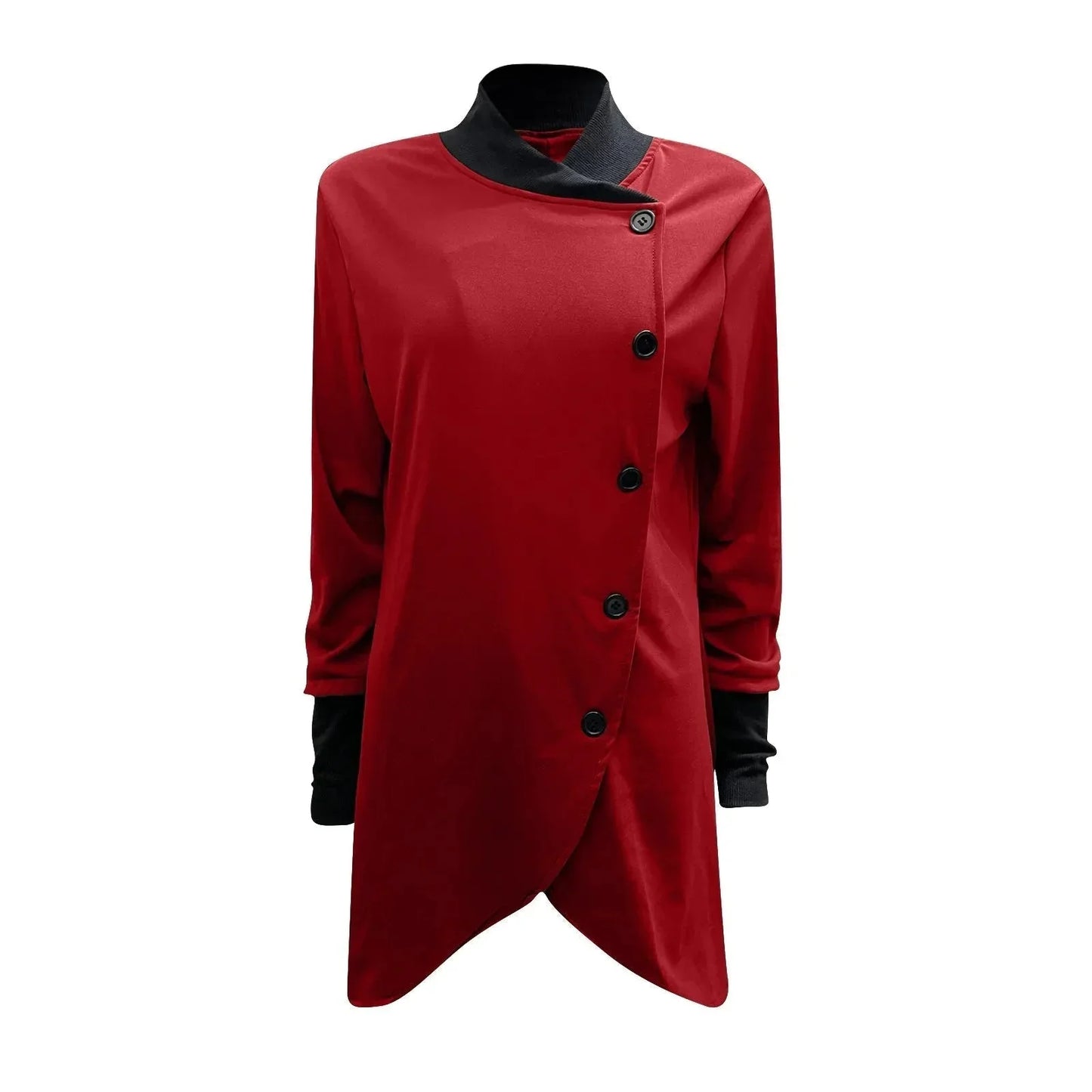 Women's split hem jacket