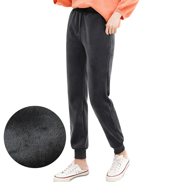 Women casual winter harem loose sweatpants