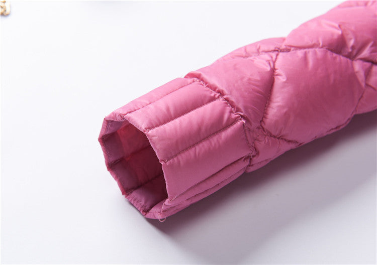 Women's lightweight buttoned fall jacket