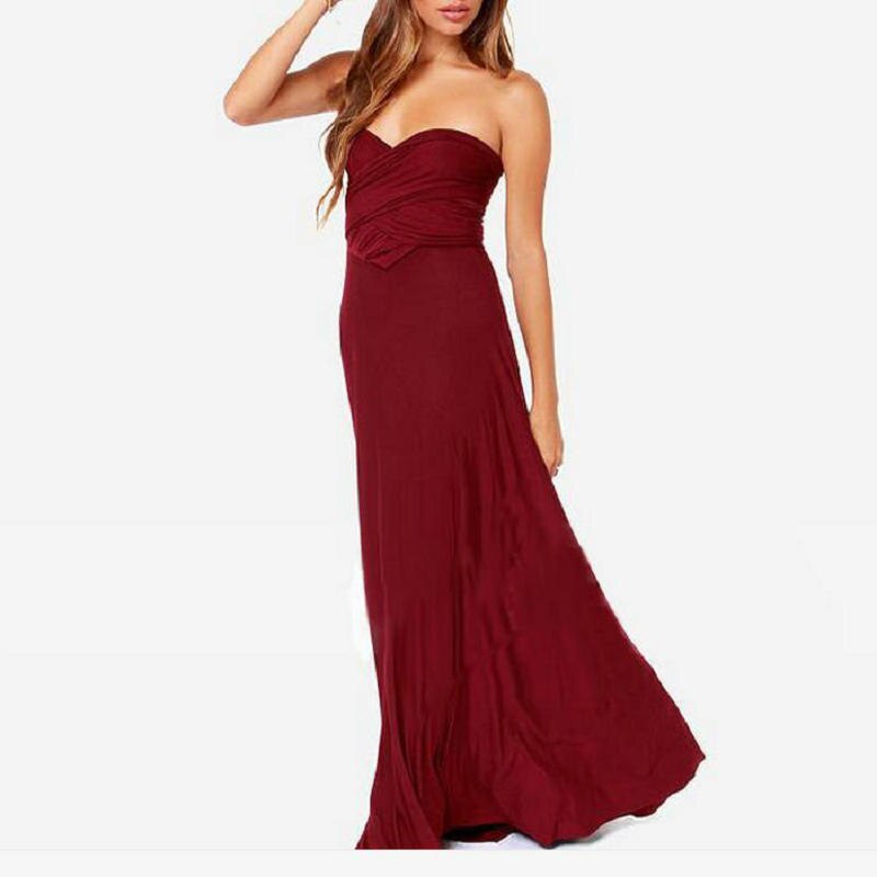 Women's Maxi Dress - Halter Neck - Open Back - Waist Tie - Elegant Formal Wear