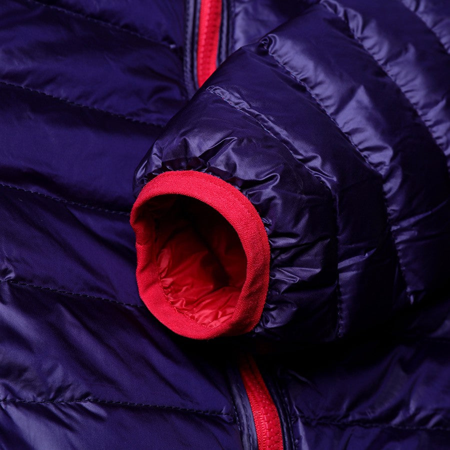 Women's ultra-light reversible down jacket