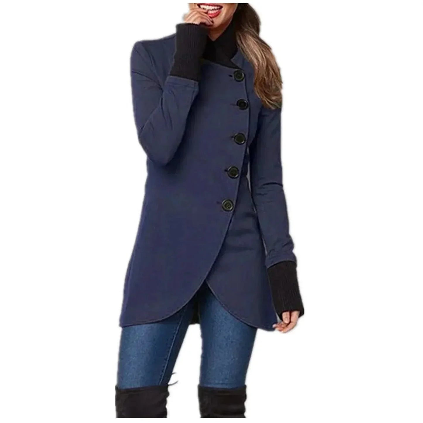 Women's split hem jacket