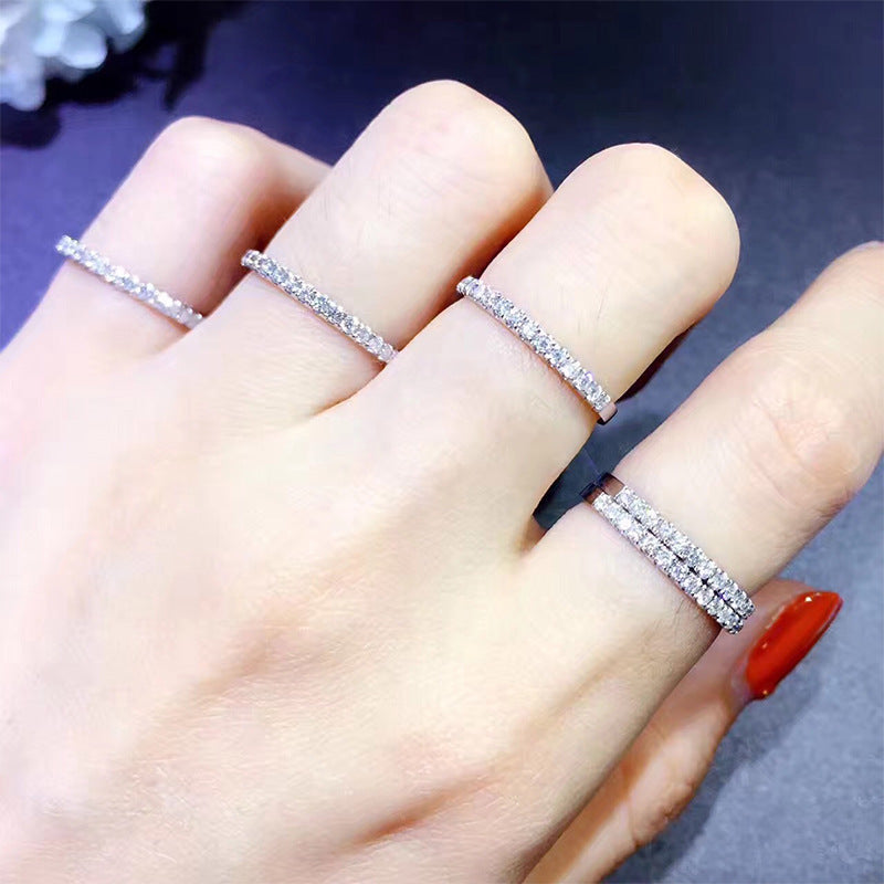 Luxury Zirconia Inlaid Ring