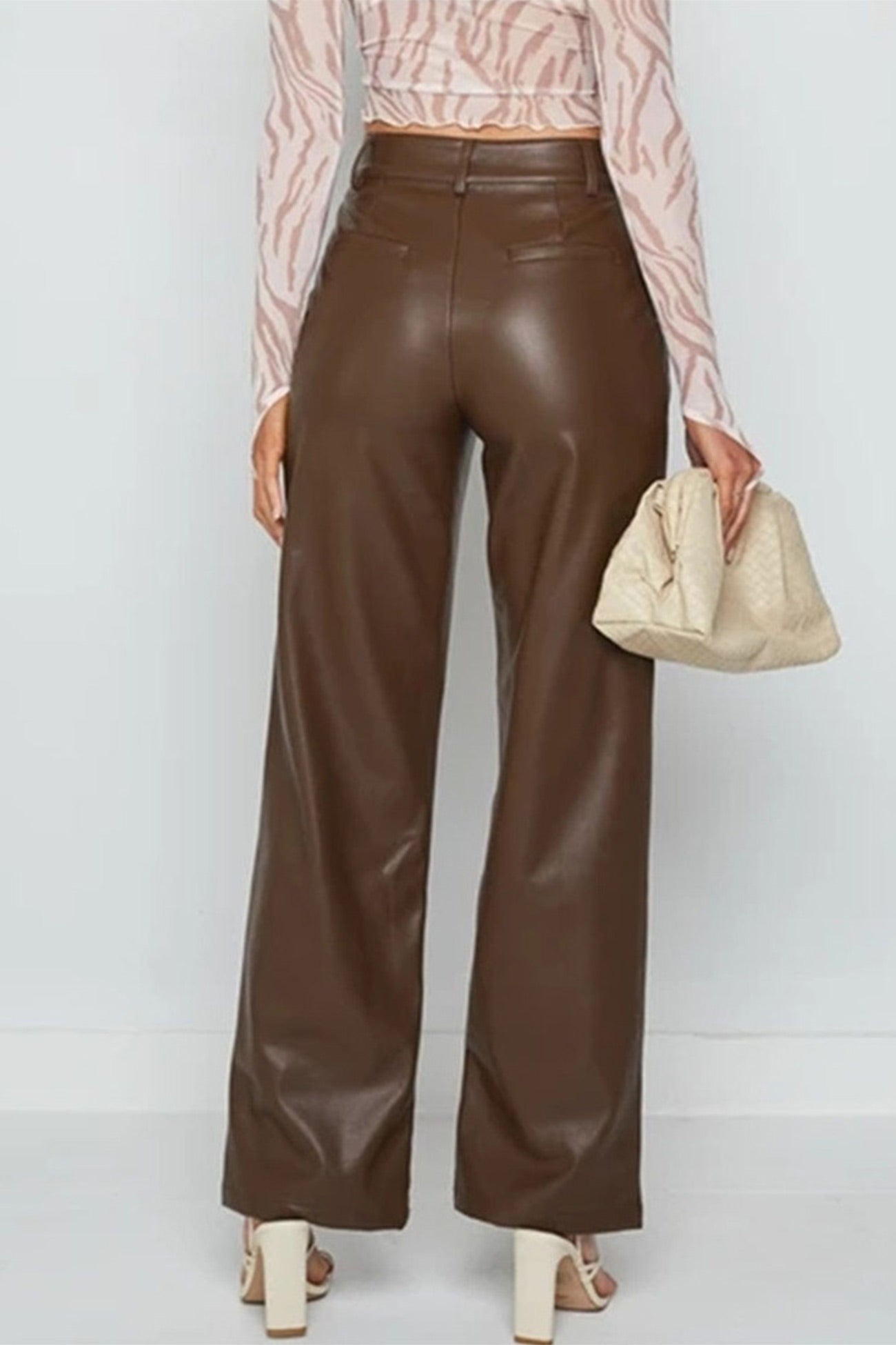 High-Waisted Wide-Leg Louise Pants
