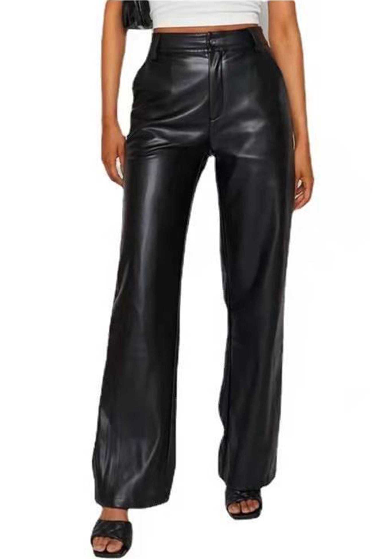 High-Waisted Wide-Leg Louise Pants