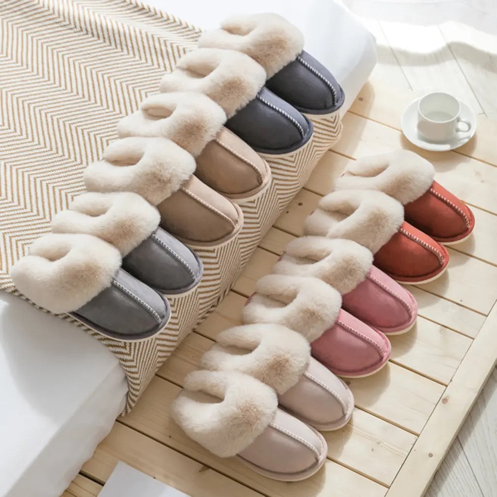 Women's winter warm cozy slippers