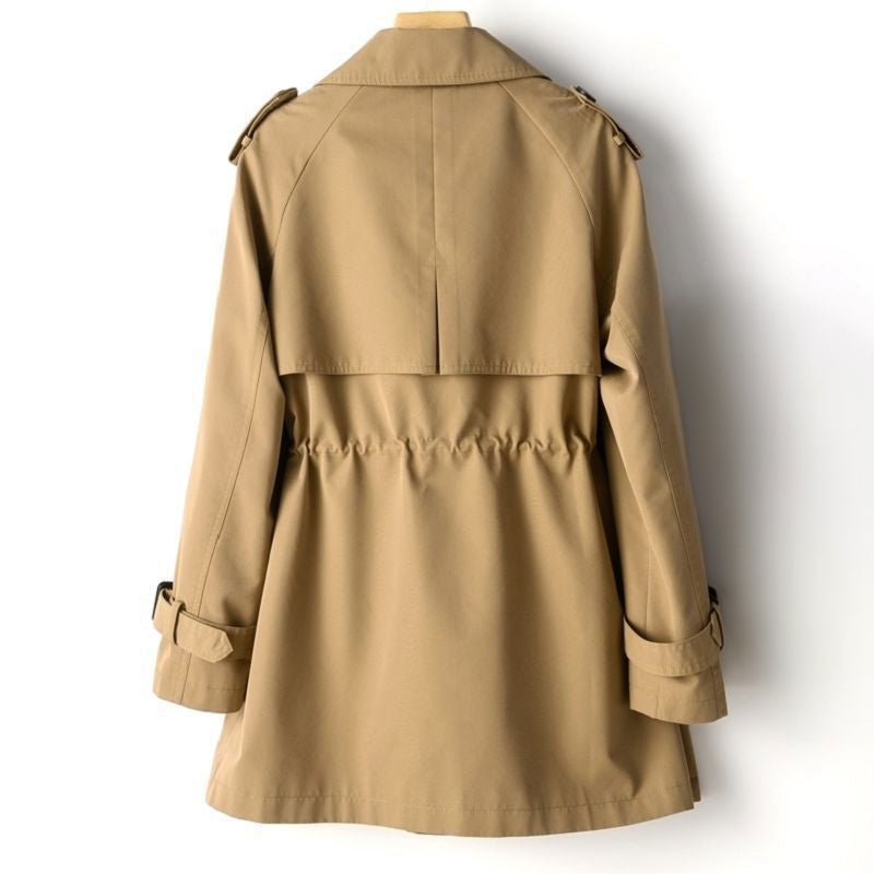 Serrilda - fashionable spring/autumn versatile windbreaker coat