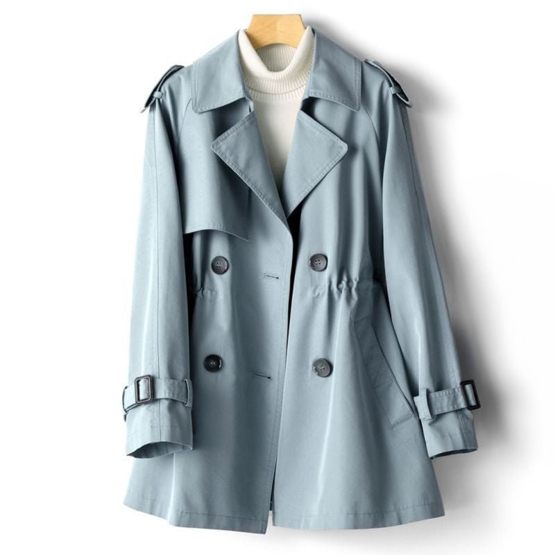 Serrilda - fashionable spring/autumn versatile windbreaker coat