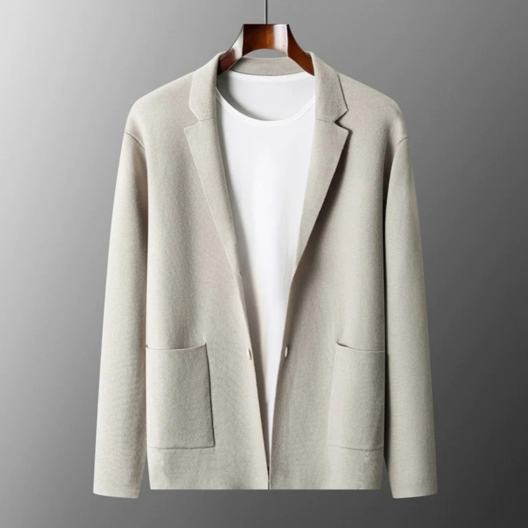 Loose-fit casual suit jacket