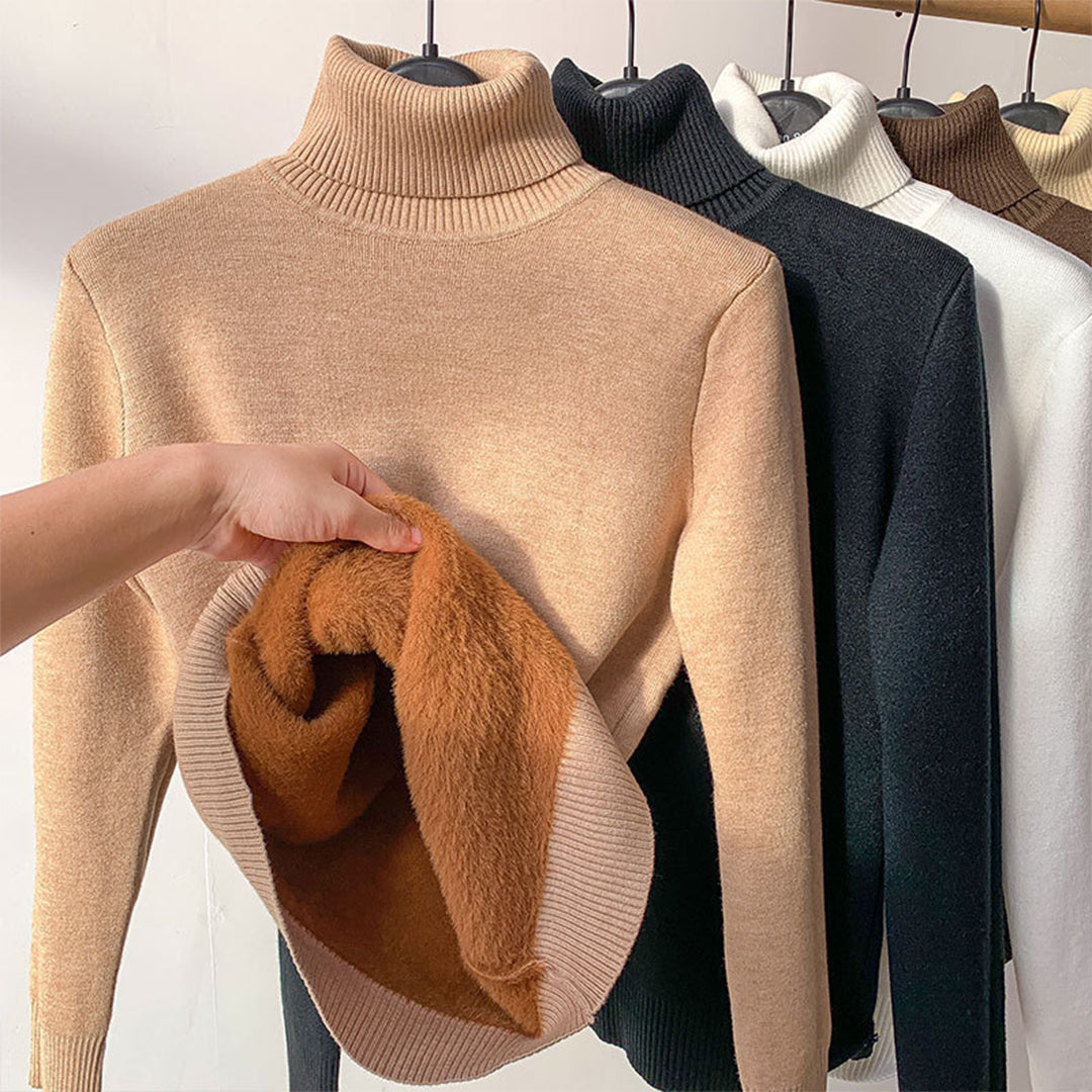 Turtleneck Knit Autumn Winter Sweater