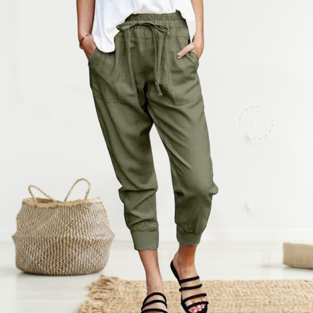 Breathable Lightweight Relaxed Fit Jogger Pants