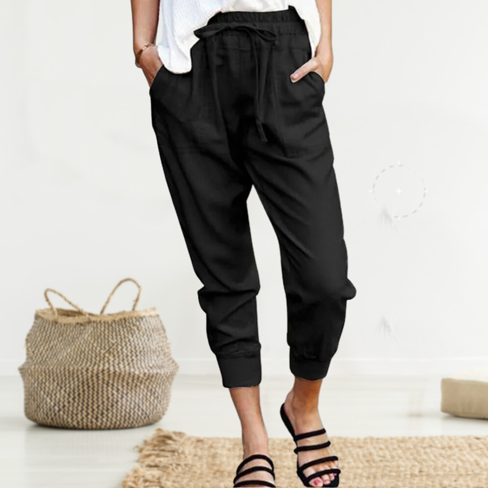 Breathable Lightweight Relaxed Fit Jogger Pants