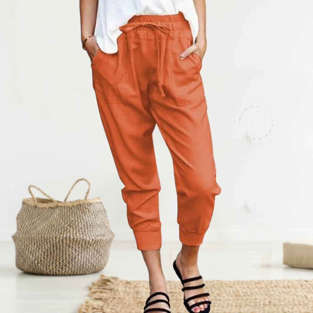 Breathable Lightweight Relaxed Fit Jogger Pants