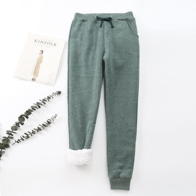 Warm winter pants for women