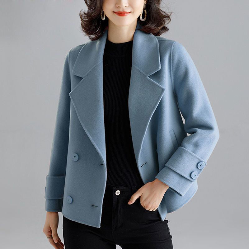 Women's short luxury executive coat