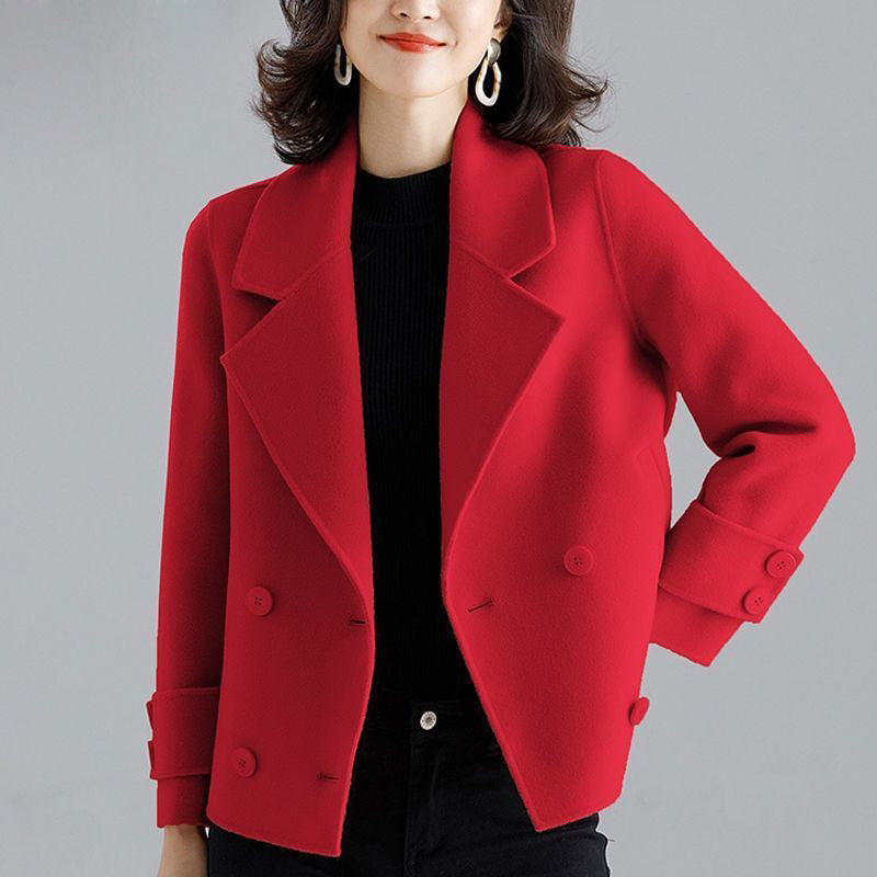 Women's short luxury executive coat