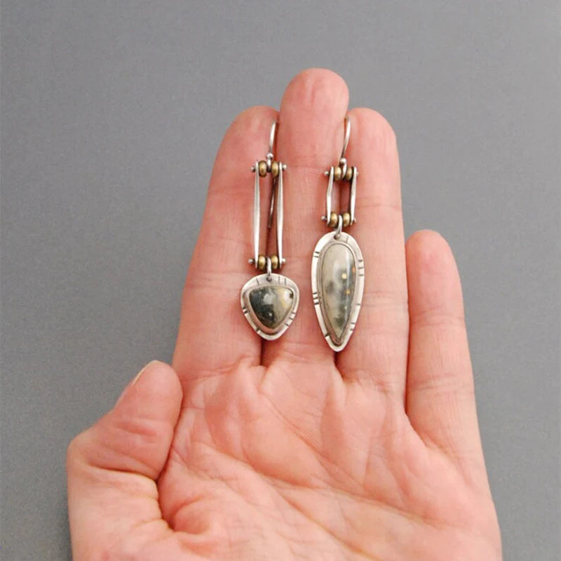Mechanical Punk Style Long Earrings