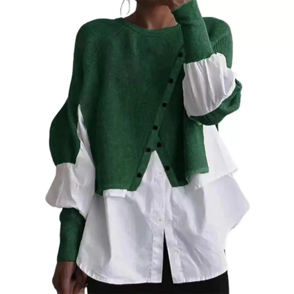 Women's two-piece casual top