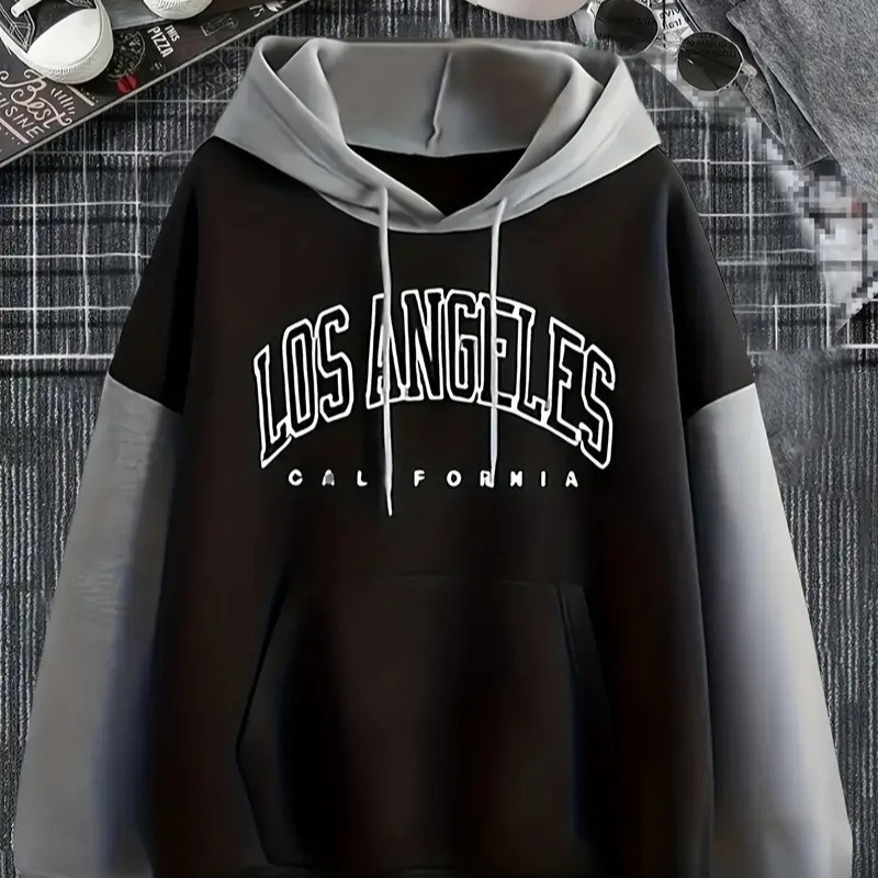 Women’s Pullover Hoodie – Loose Fit – Soft Cotton Feel – Hooded with Kangaroo Pocket