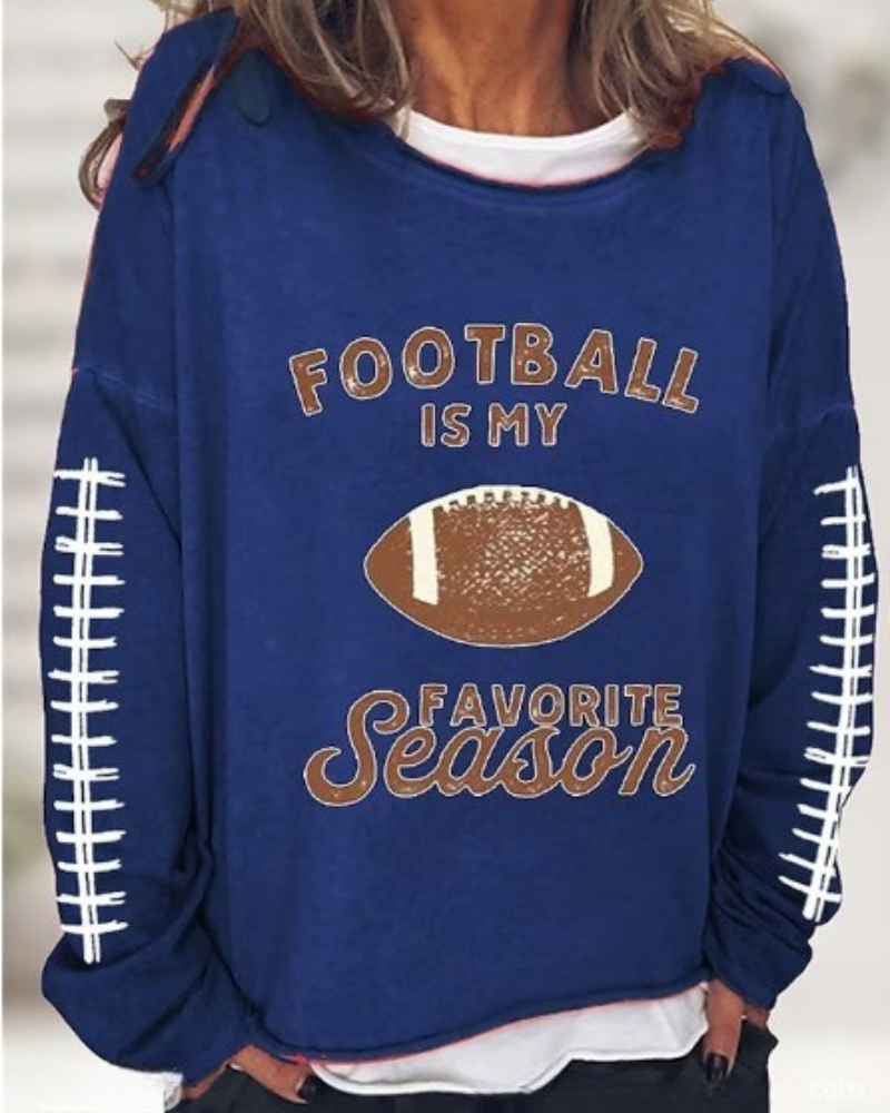 Knit Relaxed Fit Graphic Print Sweatshirt