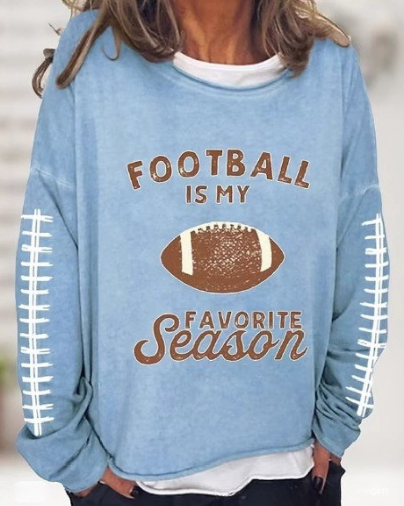 Knit Relaxed Fit Graphic Print Sweatshirt