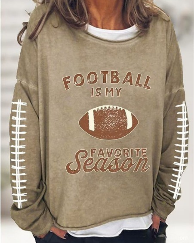 Knit Relaxed Fit Graphic Print Sweatshirt