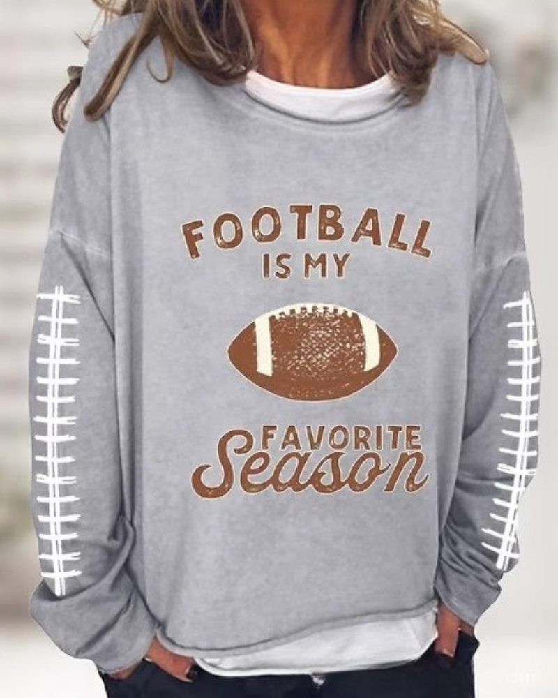 Knit Relaxed Fit Graphic Print Sweatshirt