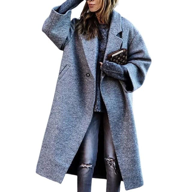 Women's warm coat in enchanting colors