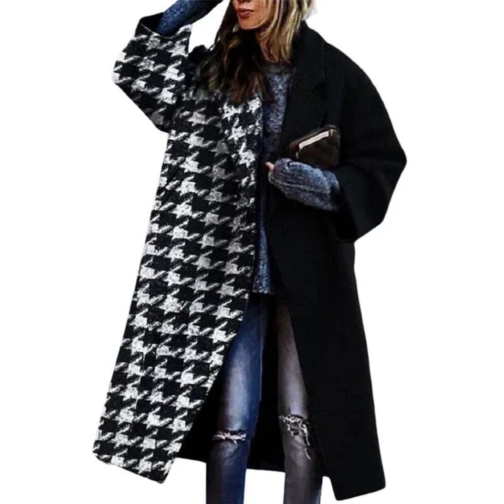 Women's warm coat in enchanting colors