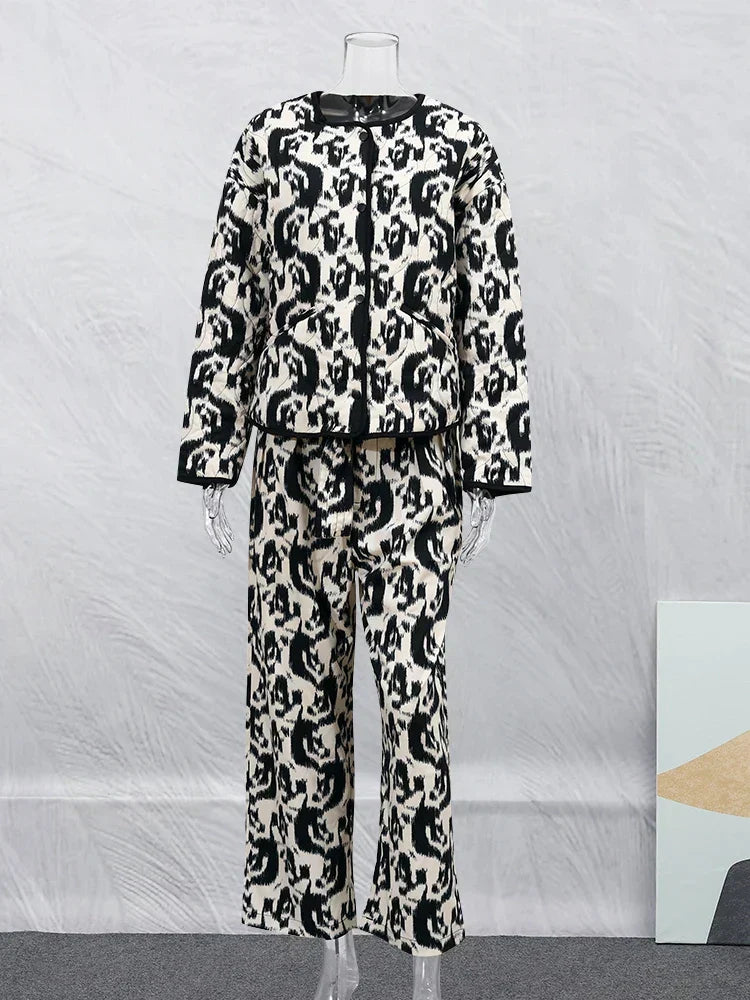 Women's vintage floral print jacket