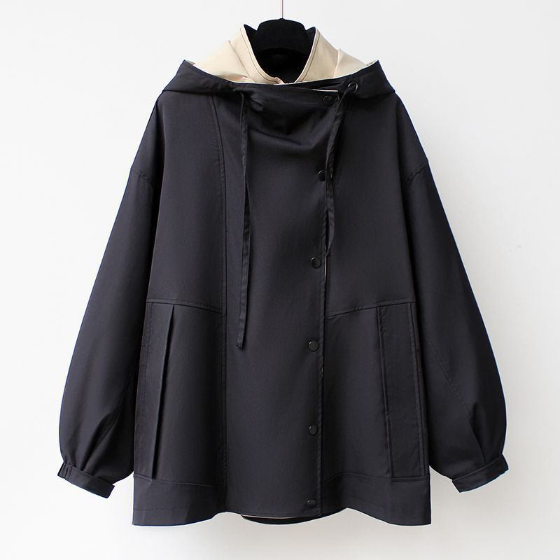 Pennie - mid-length hooded cargo coat