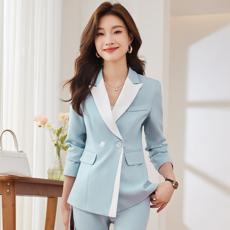 Women's autumn/winter casual short blazer suit