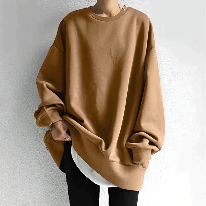 Oversized Knit Fit Pullover Sweater