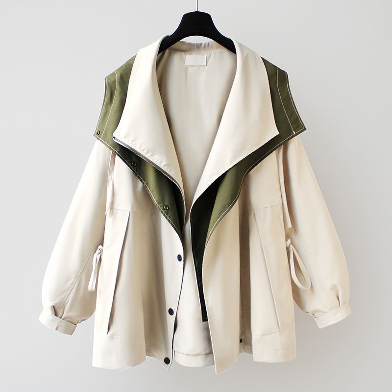 Pennie - mid-length hooded cargo coat