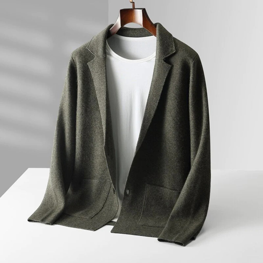 Loose-fit casual suit jacket
