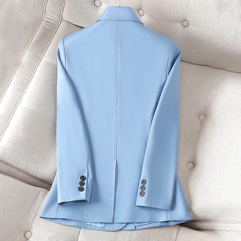 Women’s Blazer - Tailored Fit - Single Button Closure - Notched Lapel - Smart Casual