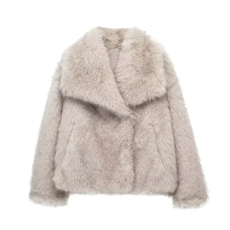 Women's chic soft coat