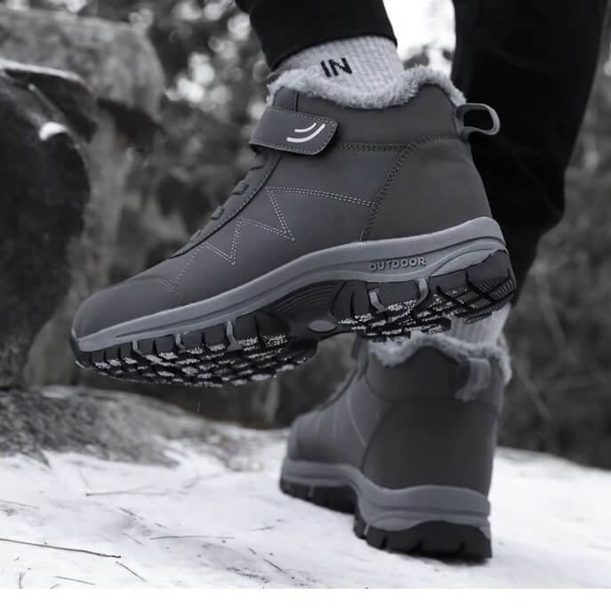 Women's winter non-slip high-top snow boots