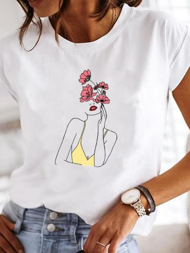 Women's printed shirt