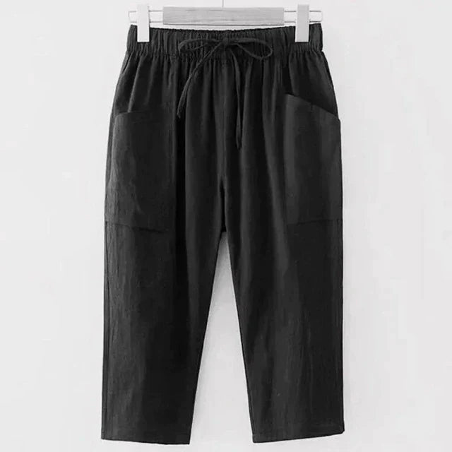 Women's pants with elastic waist
