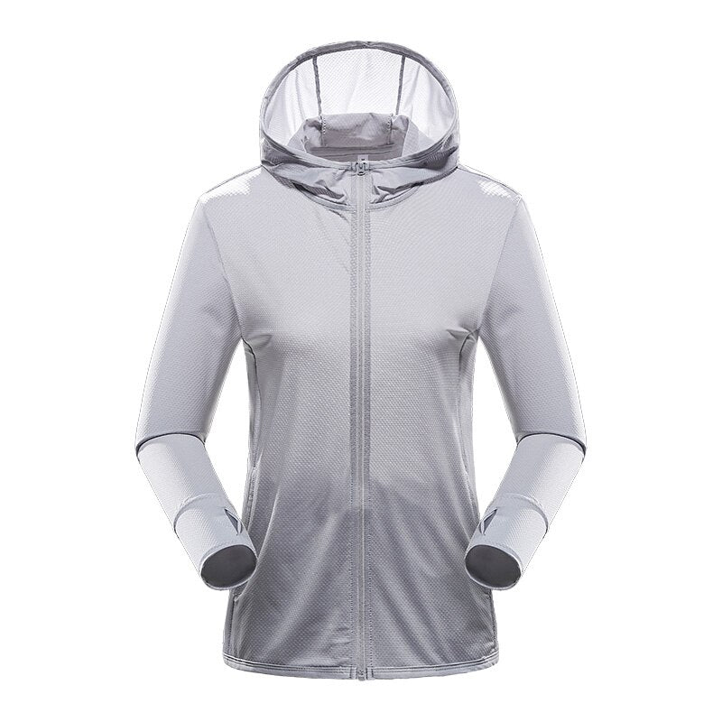 Women's ice silk lightweight anti-uv jacket
