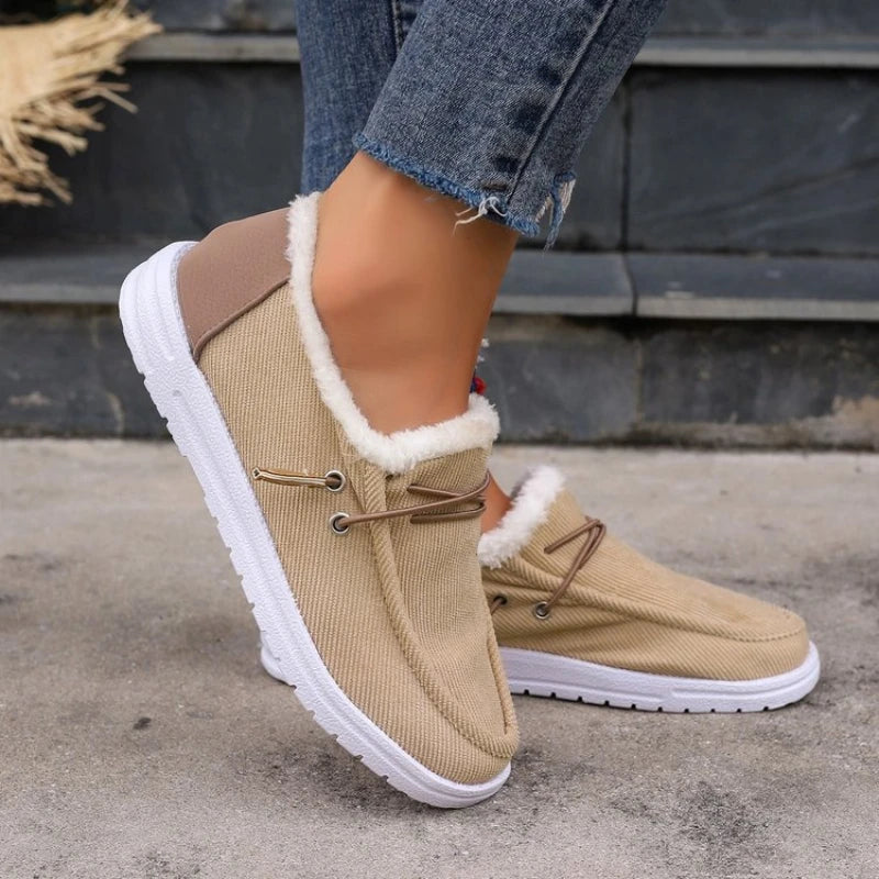 Women's winter shoes with thick velvet
